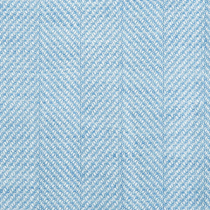 Blue herringbone pattern fabric texture