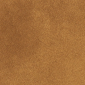 Close up of a brown leather fabric swatch.
