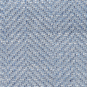 Close-up of a textured blue fabric surface
